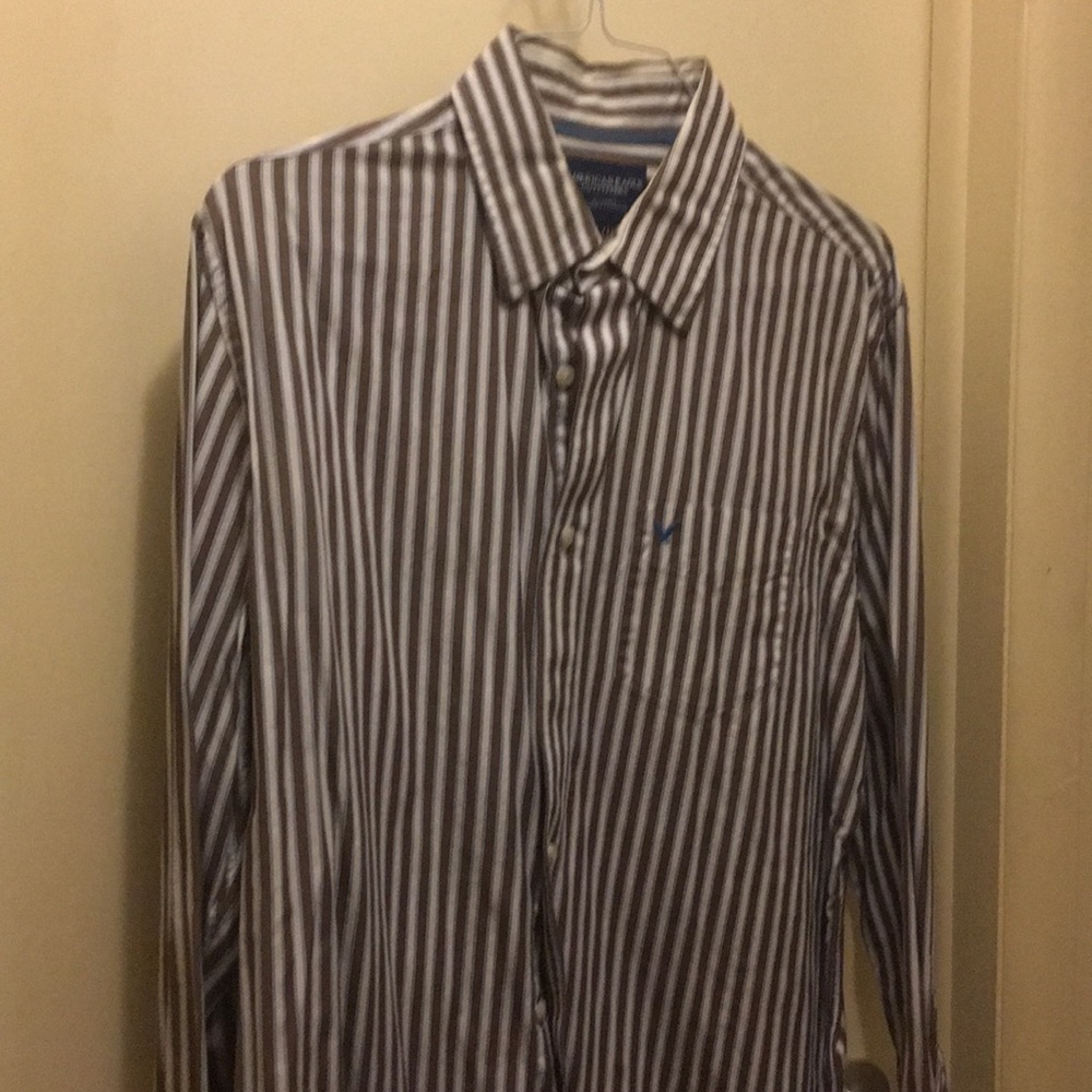 American eagle xl button down